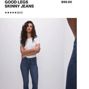 Good American Good Legs Skinny Jeans
